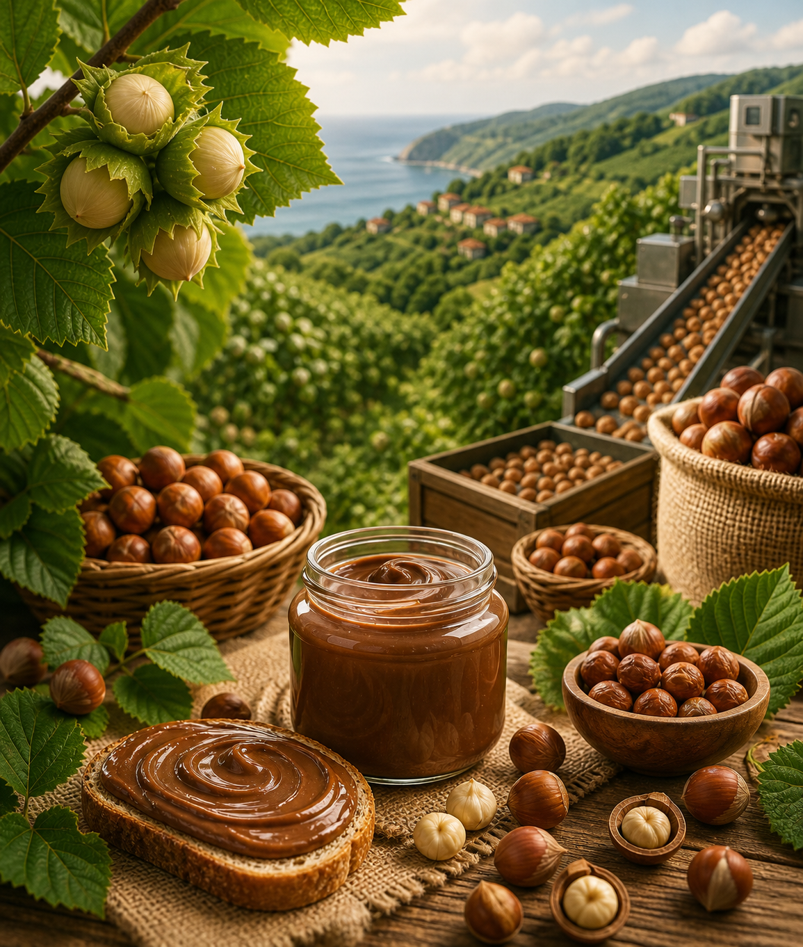 Karadeniz Fındığından Katma Değerli Ürün