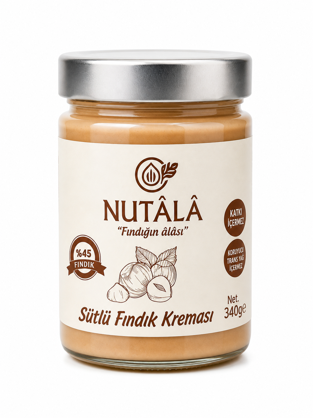 Nutala Sütlü Fındık Kreması 340 g