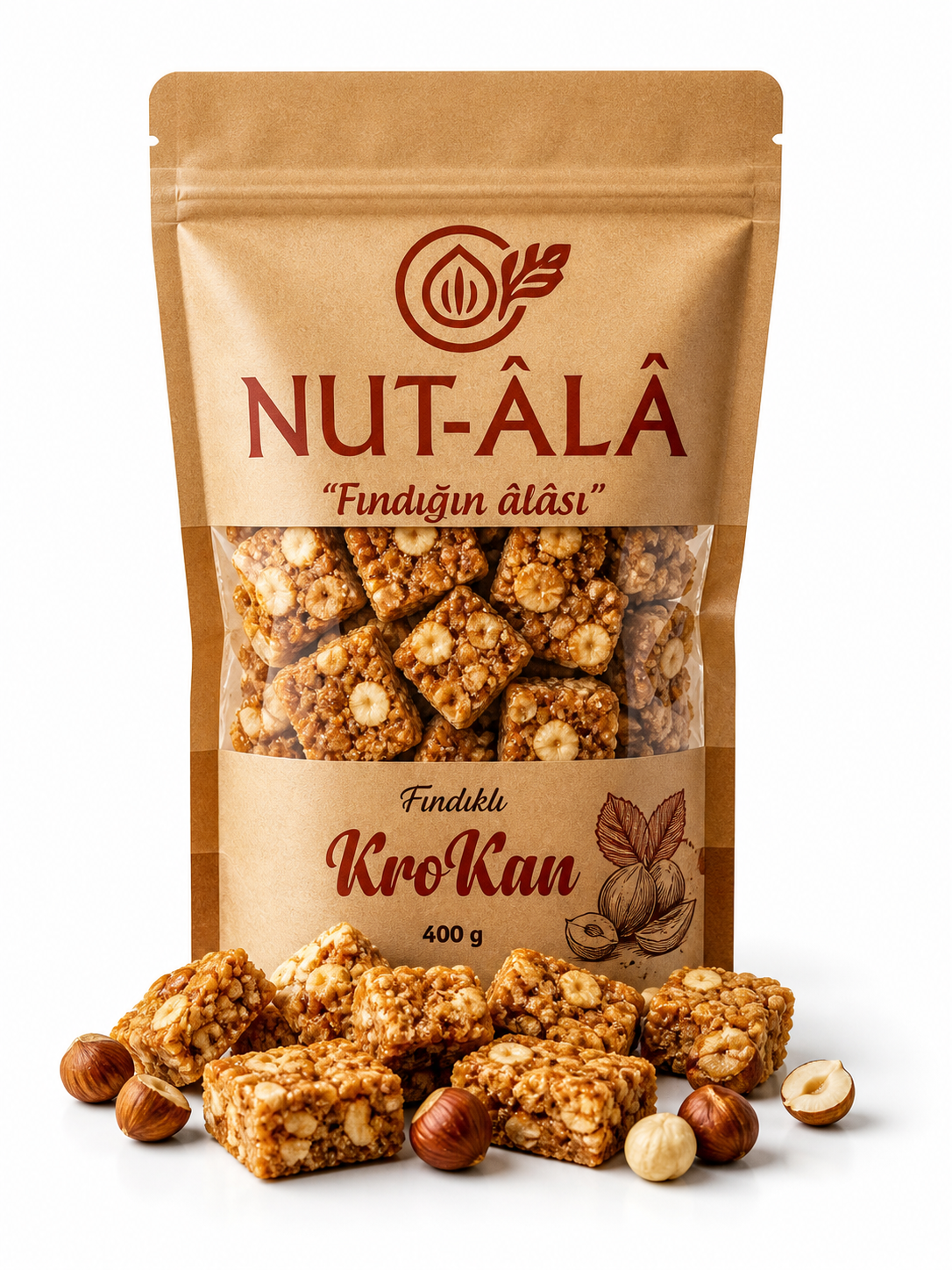 Nutala Fındıklı Krokan 400 g